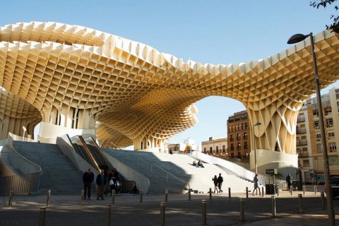 Метрополь Парасол: Самая большая деревянная структура мира