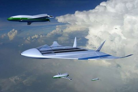 Airborne Metro: концепт летающего аэропорта будущего