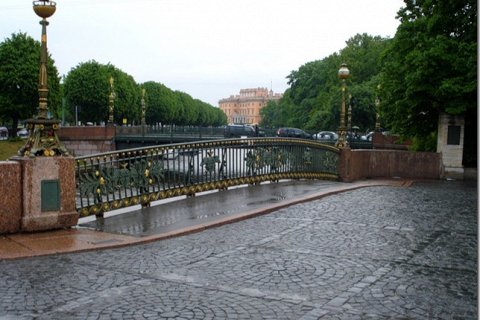 Тройной мост в Санкт-Петербурге