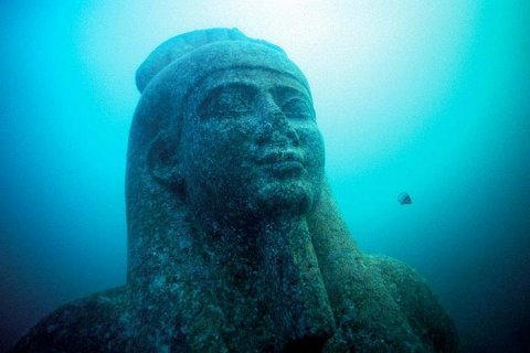 Египетский город найден под водой спустя 1200 лет