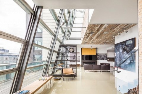 Пентхаус на улице Гринвич в Нью-Йорке