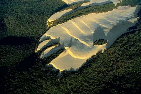 Остров Фрейзер и песчаные дюны