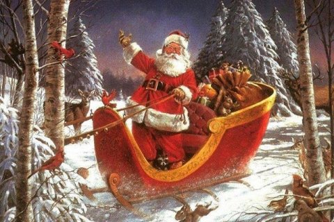 Санта Клаус получил разрешение на полеты в небе над США