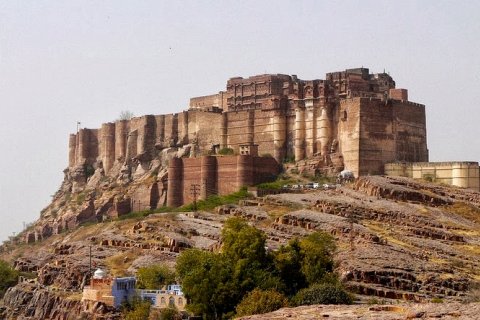 Форт Мехрангарх в Джодхпуре