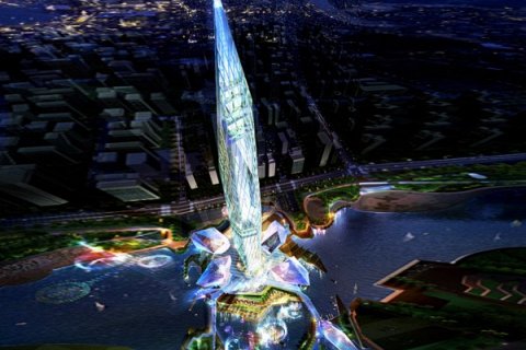 Башня-невидимка Infinity Tower в Сеуле