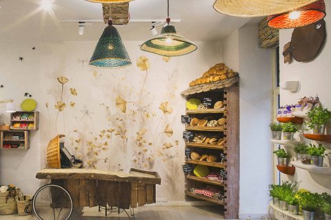 Ресторан Mama Campo в фермерском стиле