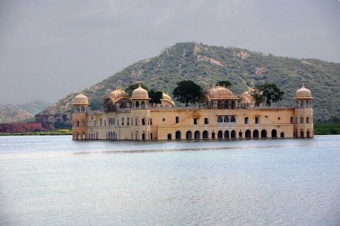 Джал Махал - затопленный дворец Джайпура