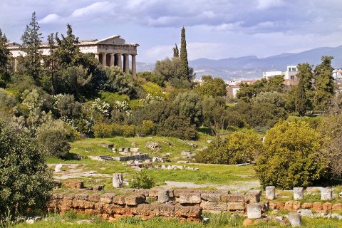 Древняя Агора - исторический центр Афин