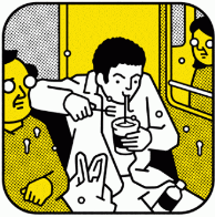 Японский этикет в метро