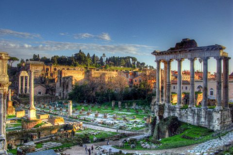 Палатинский Холм - место основания Рима