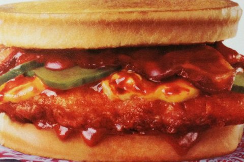 Горячая курица от Jack in the Box