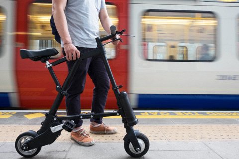 'A-Bike' - самый легкий складной велосипед
