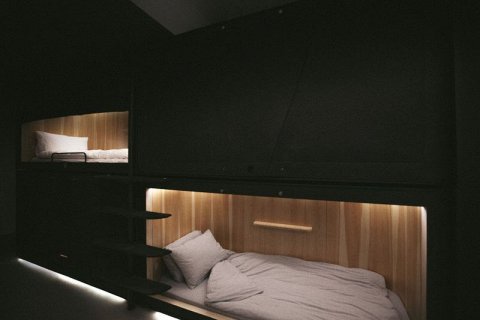 Капсульный отель The SLEEEP в Гонконге