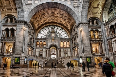Центральный Вокзал Антверпена