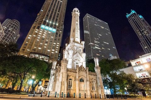 Старая Водонапорная Башня Чикаго