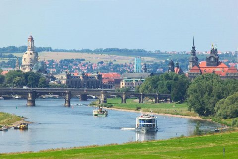 Дрезденская долина Эльбы