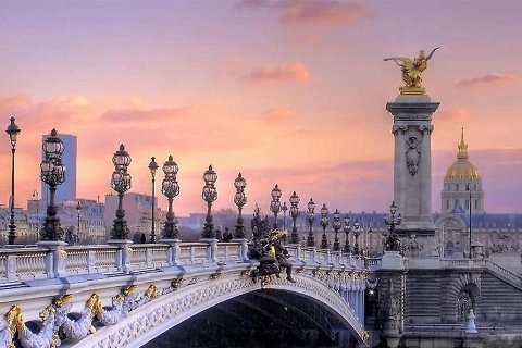 Мост Александра III - самый красивый мост Парижа