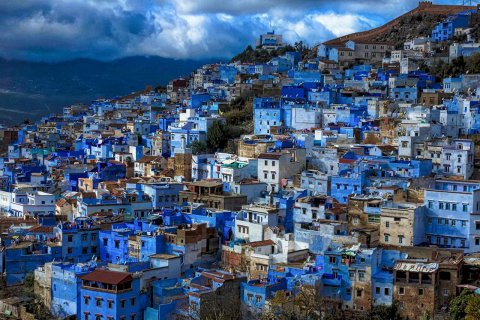 Шавен - Голубой город в Марокко