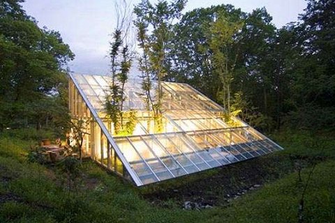 Оригинальные проекты теплиц