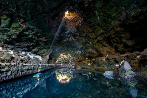 Пещера Куэва-де-Лос-Вердес на Канарских Островах