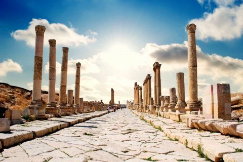Древний Город Джераш в Иордании