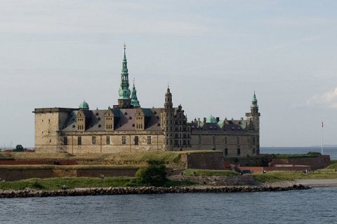 Замок Кронборг в Дании