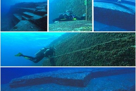 Подводные пирамиды острова Йонагуни