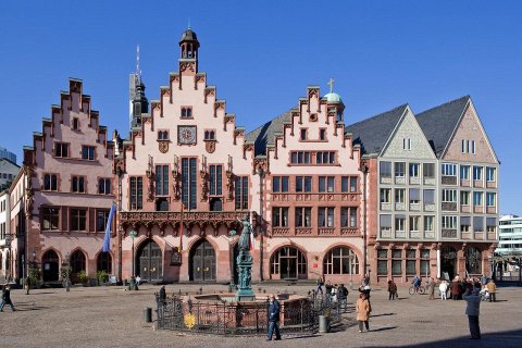 Рёмер - старинная ратуша Франкфурта