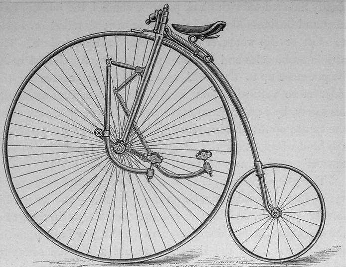 эскиз первого велосипеда