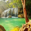 Водопад Эраван, сказочное место Таиланда