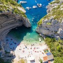 Пляж Стинива, скрытое чудо Хорватии