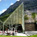 Ресторан в горах Норвегии