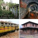 Заброшенные железные дороги, поезда и станции