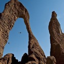 Скалы и арки пустыни Эннеди в Чаде