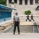 Панмунджом. Граница между Северной и Южной Кореей