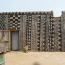 Дома из грязи в Буркина Фасо