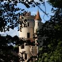 Средневековый замок в селе Муромцево