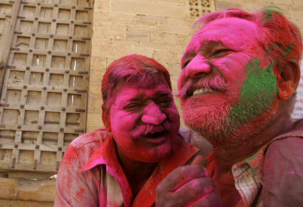 красочный фестиваль в индии
