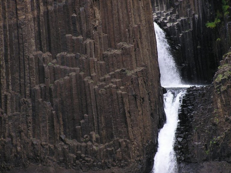 водопад в исландии
