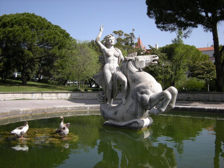 Парк Эдуардо VII в лиссабоне