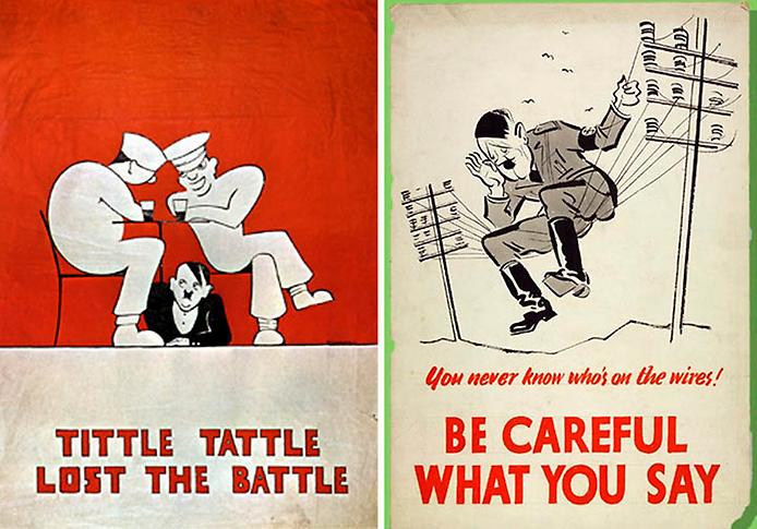 пропагандистские плакаты времен второй мировой