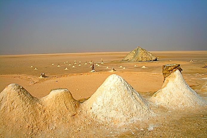 соляная пустыня туниса