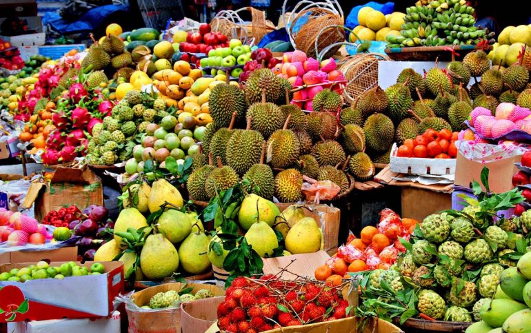 вкусные фрукты таиланда