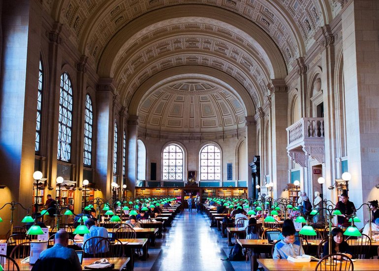 бостонская библиотека