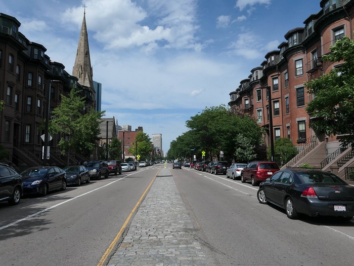 улица в Бостоне