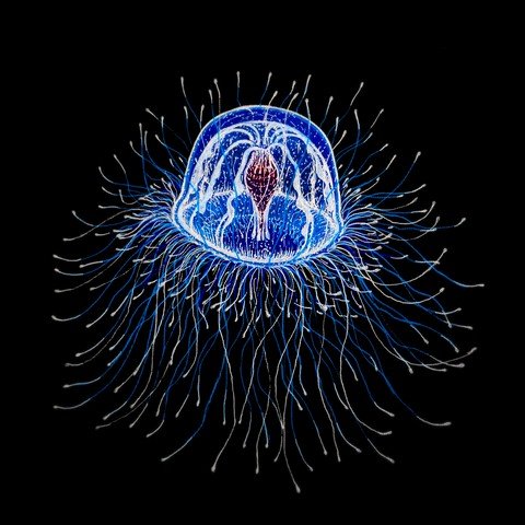 маленькая бессмертная медуза