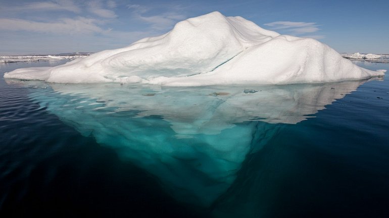 ледник в Арктике