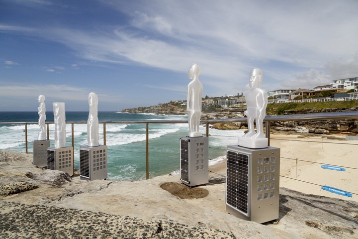 скульптуры на пляже сиднея