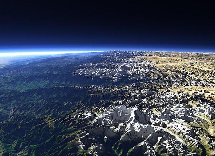 Вид из Космоса