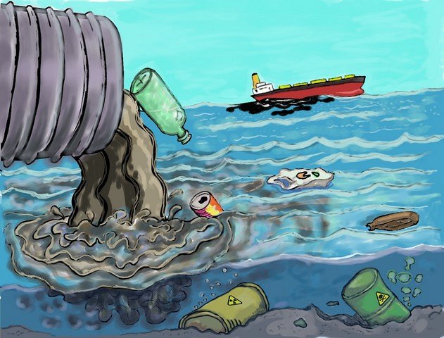 загрязнение океана